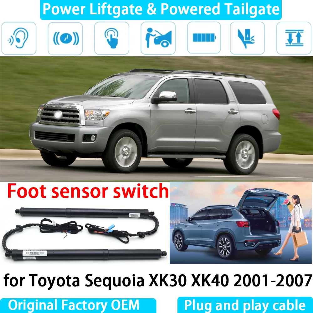 for Toyota Sequoia XK30 XK40 2001-2007 Automatic Electric Power Liftgate Powered Tailgate Strut Tail Gate
for Toyota Sequoia XK30 XK40 2001-2007 Automatic Electric Power Liftgate Powered Tailgate Strut Tail Gate
