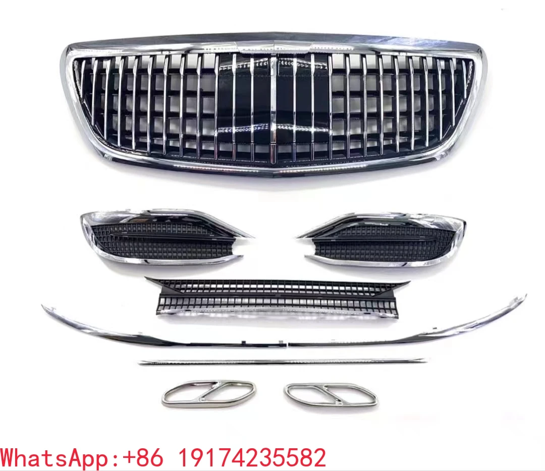 Applicable to the 2018-2020 Mer-es Bez S-Class W222 Maybach Grille Modification and Upgrade
Applicable to the 2018-2020 Mer-es Bez S-Class W222 Maybach Grille Modification and Upgrade