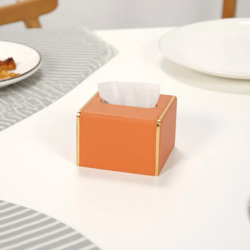 Luxury Leather Tissue Box - Custom Logo Square Paper Dispenser for Hotel Rooms, KTV & Restaurant Commercial Use tissue box cover
Luxury Leather Tissue Box - Custom Logo Square Paper Dispenser for Hotel Rooms, KTV & Restaurant Commercial Use tissue box cover