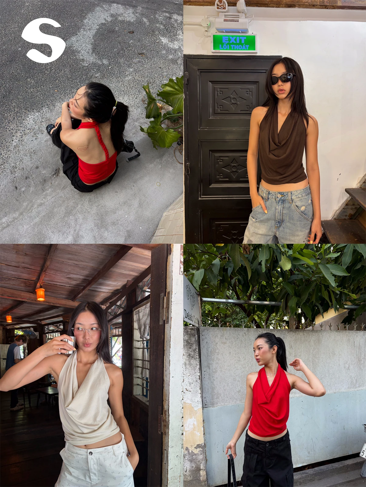 Summer Korean Style Spicy Girl Backless Neck Hanging Strap Vest Top Women's Design Sense Hollow out Loose Fit Breathable
Summer Korean Style Spicy Girl Backless Neck Hanging Strap Vest Top Women's Design Sense Hollow out Loose Fit Breathable