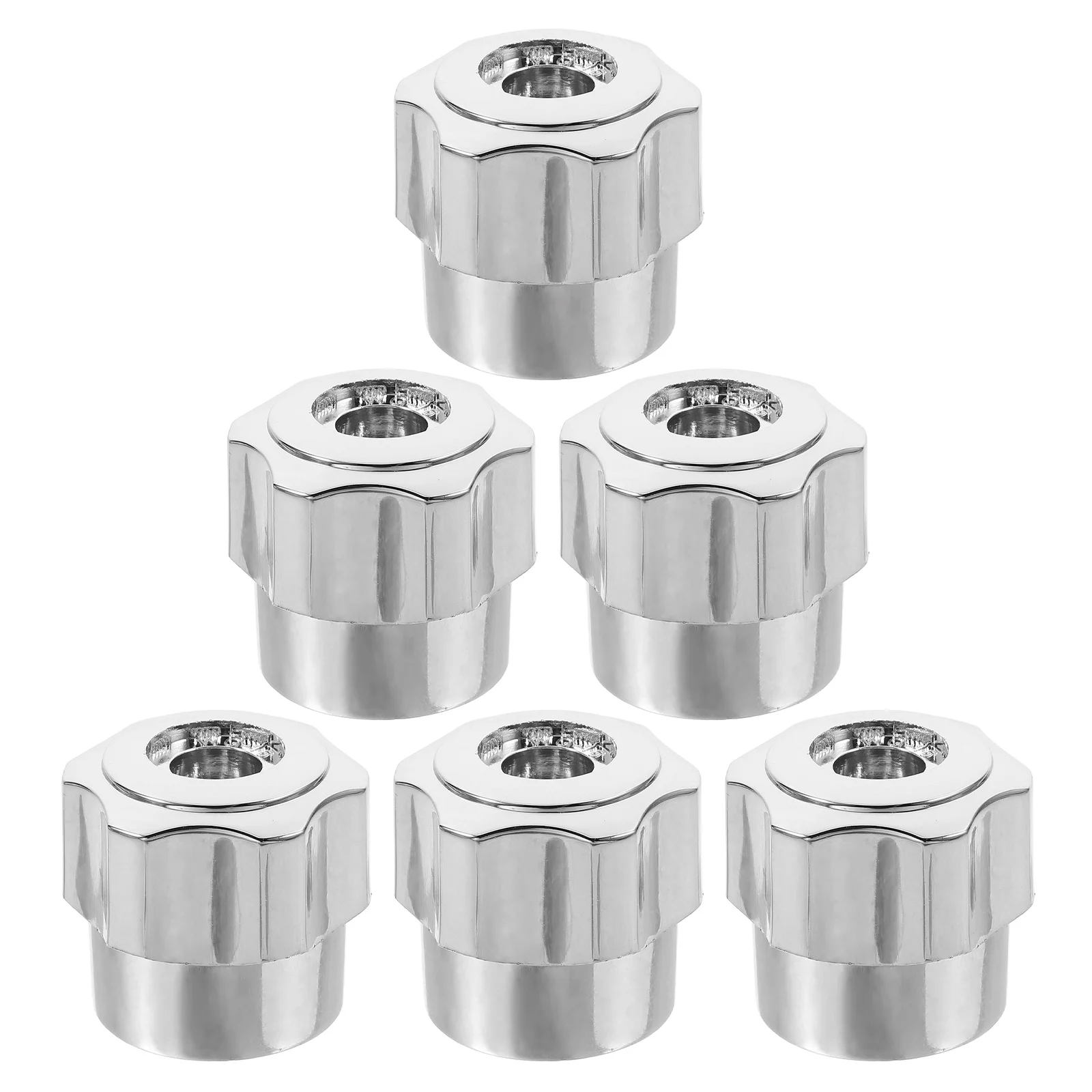 6Pcs Aluminum Alloy Faucet Handle Replacement Ergonomic Grip for Bathtub Shower Kitchen Sink Valve Residential Industrial Use
6Pcs Aluminum Alloy Faucet Handle Replacement Ergonomic Grip for Bathtub Shower Kitchen Sink Valve Residential Industrial Use