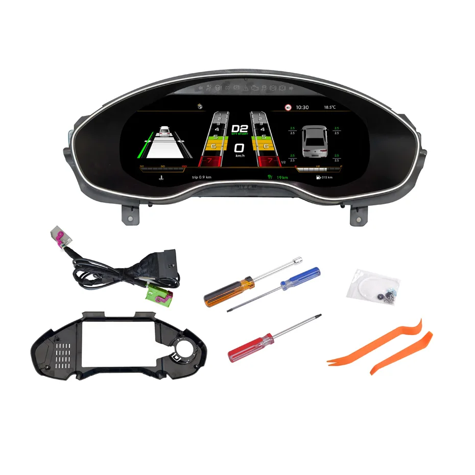 Цифровая приборная панель Kanor New Car Accessories с 12,3-дюймовым ЖК-дисплеем и системой Linux для Audi A6 C7 2012-2018 A7
Цифровая приборная панель Kanor New Car Accessories с 12,3-дюймовым ЖК-дисплеем и системой Linux для Audi A6 C7 2012-2018 A7