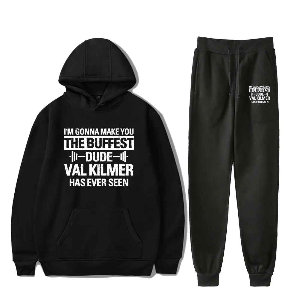 Val Kilmer Merch Толстовка Костюм Карманная толстовка с капюшоном на шнурке Уличная одежда Мужские/женские толстовки в стиле хип-хоп
Val Kilmer Merch Толстовка Костюм Карманная толстовка с капюшоном на шнурке Уличная одежда Мужские/женские толстовки в стиле хип-хоп