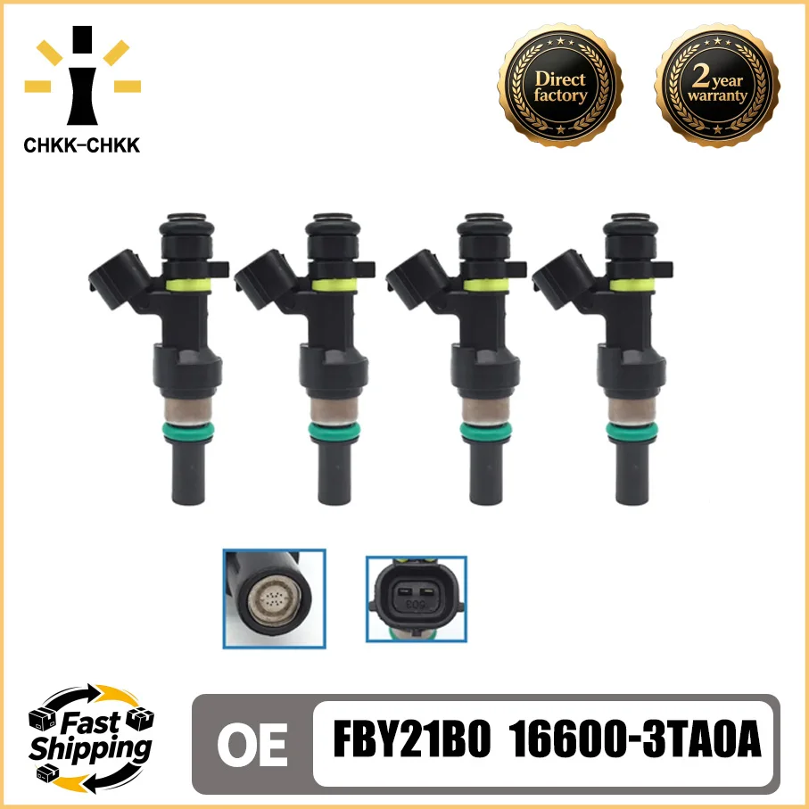 Fuel Injectors 4pcs/lot FBY21B0 16600-3TA0A for 2013-2015 Nissan Altima Rogue 2.5L Toyota Hilux 2005-2012 Fortuner 2004-2015
Fuel Injectors 4pcs/lot FBY21B0 16600-3TA0A for 2013-2015 Nissan Altima Rogue 2.5L Toyota Hilux 2005-2012 Fortuner 2004-2015