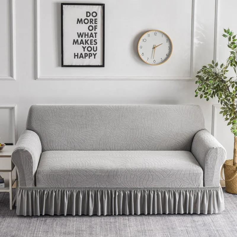 1pc Jacquard Waterproof Sofa Slipcover Non-slip Stretch Sofa Cover Skirt Couch Cover for Bedroom Office Living Room Home Decor
1pc Jacquard Waterproof Sofa Slipcover Non-slip Stretch Sofa Cover Skirt Couch Cover for Bedroom Office Living Room Home Decor