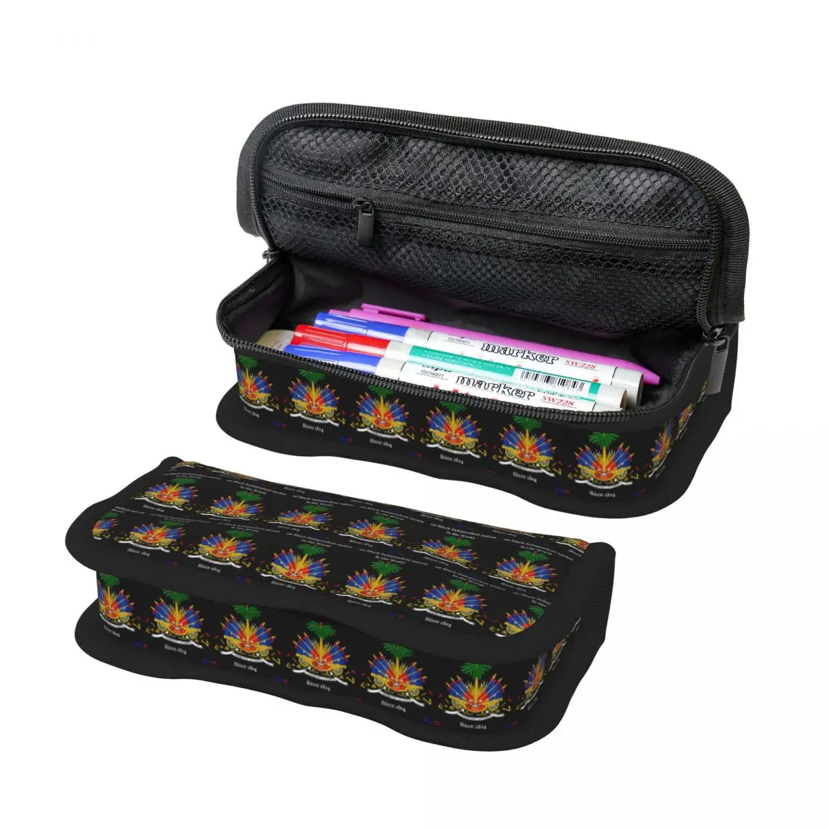 Haitian Flag Great For Independence Day Celebration Pencil Case Boy Girl Pen Box Pencil Bag Stationery Supplies Pen Holder Bag
Haitian Flag Great For Independence Day Celebration Pencil Case Boy Girl Pen Box Pencil Bag Stationery Supplies Pen Holder Bag