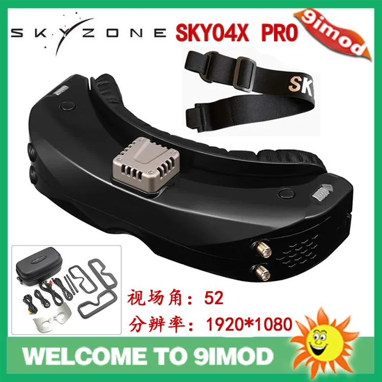 Видеоочки SKYZONE SKY04X V2/PRO с отслеживанием положения головы, OLED-дисплей с разрешением 1920X1080
Видеоочки SKYZONE SKY04X V2/PRO с отслеживанием положения головы, OLED-дисплей с разрешением 1920X1080