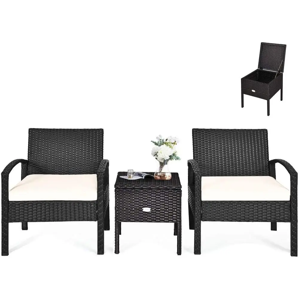 Комплект из 3 предметов: уличный диван из ротанга с подушками и кофейным столиком, идеально подходит для патио, сада, зоны у бассейна или балкона.
Комплект из 3 предметов: уличный диван из ротанга с подушками и кофейным столиком, идеально подходит для патио, сада, зоны у бассейна или балкона.