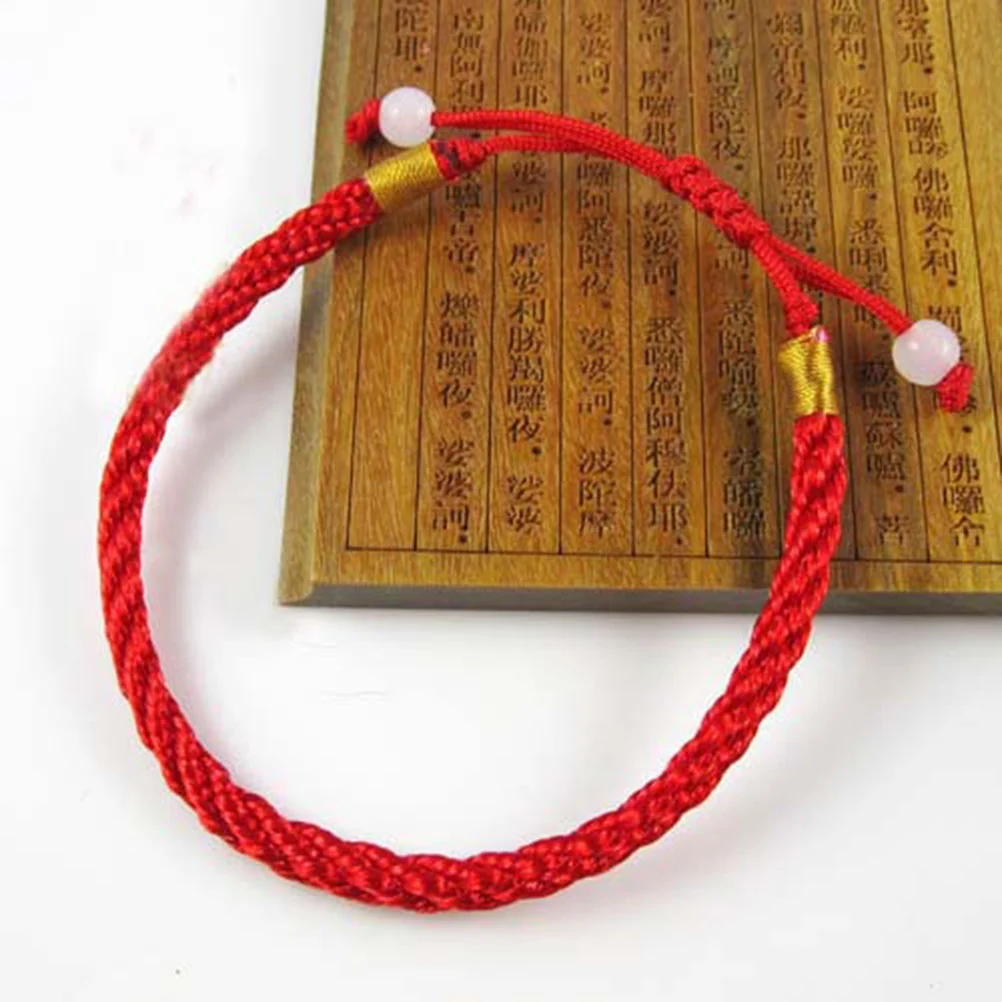 12pcs Handmade Women Red Rope Thread String Bracelet Braided Charms Adjustable Bracelet for Couples (Red)
12pcs Handmade Women Red Rope Thread String Bracelet Braided Charms Adjustable Bracelet for Couples (Red)