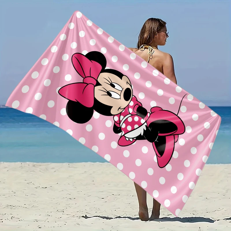 Pink Minnie Beach Towel-Ultra Fine Fiber, Disney Cartoon Lightweight & Quick- Dry for Beach Fun, Travel & Swimming Easy To Store
Pink Minnie Beach Towel-Ultra Fine Fiber, Disney Cartoon Lightweight & Quick- Dry for Beach Fun, Travel & Swimming Easy To Store
