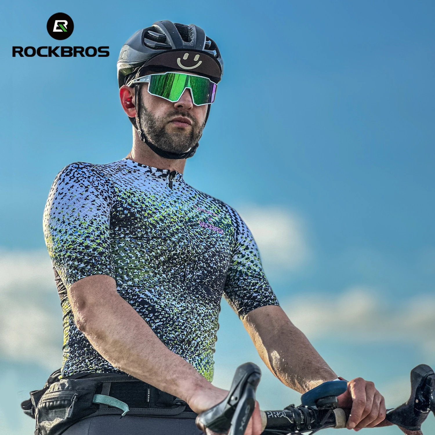 ROCKBROS Summer Cycling Jersey Men's Breathable Quick Dry Short Sleeves T-shirts Sports Bicycle Base Shirt Tops Cycling Clothing
ROCKBROS Summer Cycling Jersey Men's Breathable Quick Dry Short Sleeves T-shirts Sports Bicycle Base Shirt Tops Cycling Clothing
