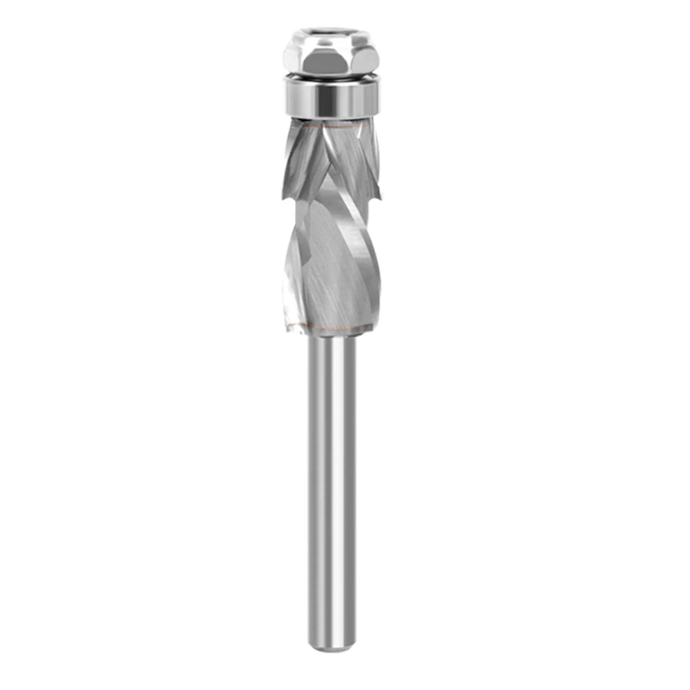 Bit for Different Machines and Applications 1pc Flush Trim Wood Milling Cutter with Bearing Shank Spiral End Mill
Bit for Different Machines and Applications 1pc Flush Trim Wood Milling Cutter with Bearing Shank Spiral End Mill