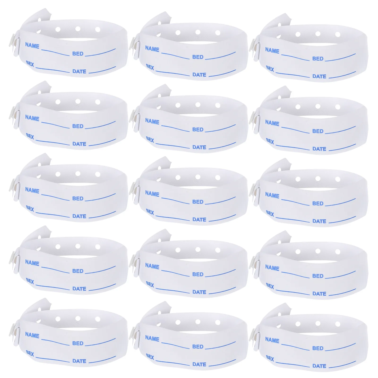 100Pcs Id Wristbands Hospital Identification Bands Patient Safety Bracelets Waterproof Adjustable Comfortable for Adults
100Pcs Id Wristbands Hospital Identification Bands Patient Safety Bracelets Waterproof Adjustable Comfortable for Adults
