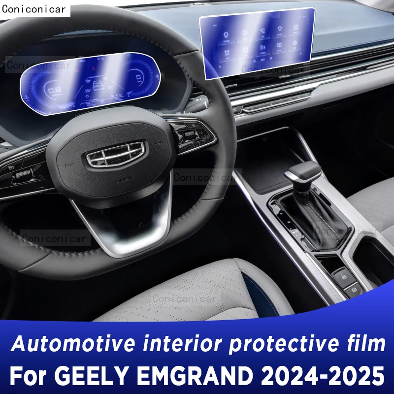Для GEELY EMGRAND 2024 2025 панель приборной панели навигация автомобильный интерьер защитная пленка ТПУ наклейка против царапин
Для GEELY EMGRAND 2024 2025 панель приборной панели навигация автомобильный интерьер защитная пленка ТПУ наклейка против царапин