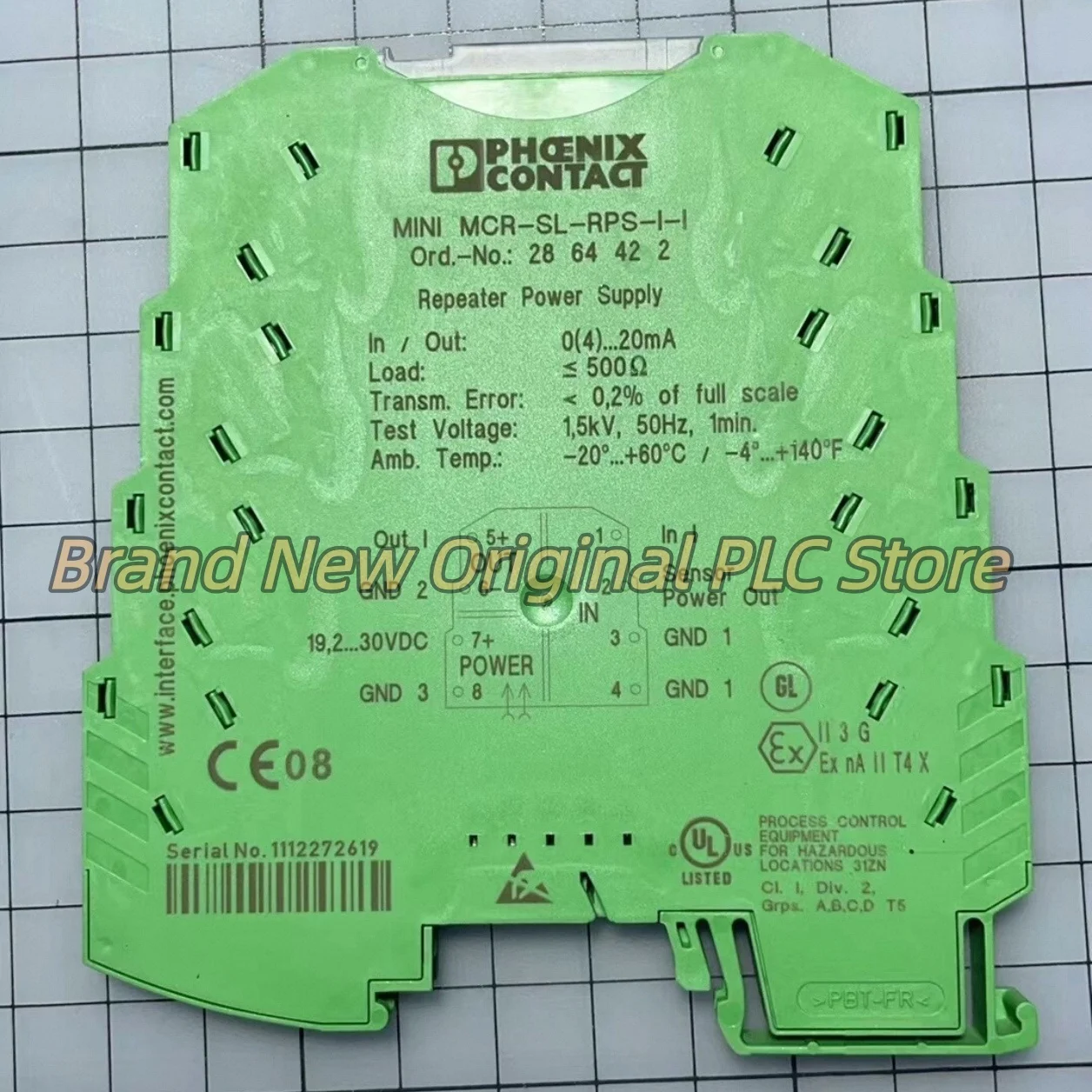Feed isolator 2864422 MINI MCR-SL-RPS-I-I Brand New
Feed isolator 2864422 MINI MCR-SL-RPS-I-I Brand New