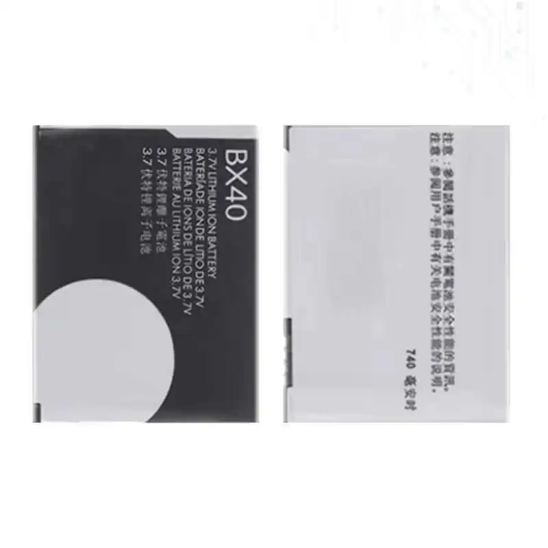 Reliable Power Mobile Phone Battery BX40 BX41 740Mah For Motorola Moto Razr 2 RAZR2 U9 V8 Z8 Rizr ZN50 V9 V9M High Capacity
Reliable Power Mobile Phone Battery BX40 BX41 740Mah For Motorola Moto Razr 2 RAZR2 U9 V8 Z8 Rizr ZN50 V9 V9M High Capacity