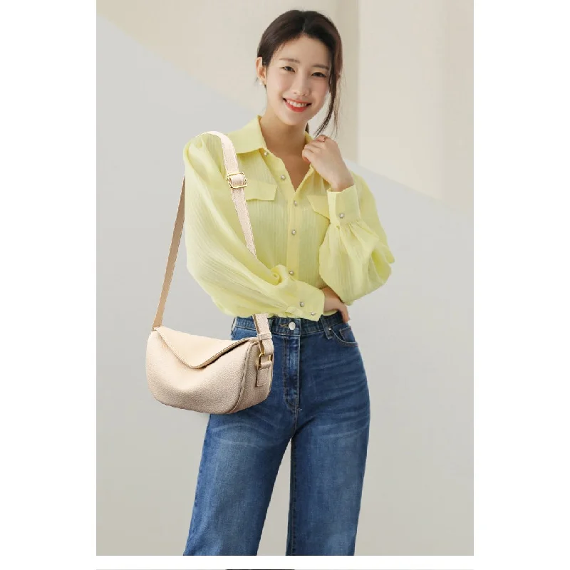 Fashionable Unique Crossbody Handbag Vintage Stylish For Leisure Women With Solid Color Minimalist Design High-End Bag
Fashionable Unique Crossbody Handbag Vintage Stylish For Leisure Women With Solid Color Minimalist Design High-End Bag