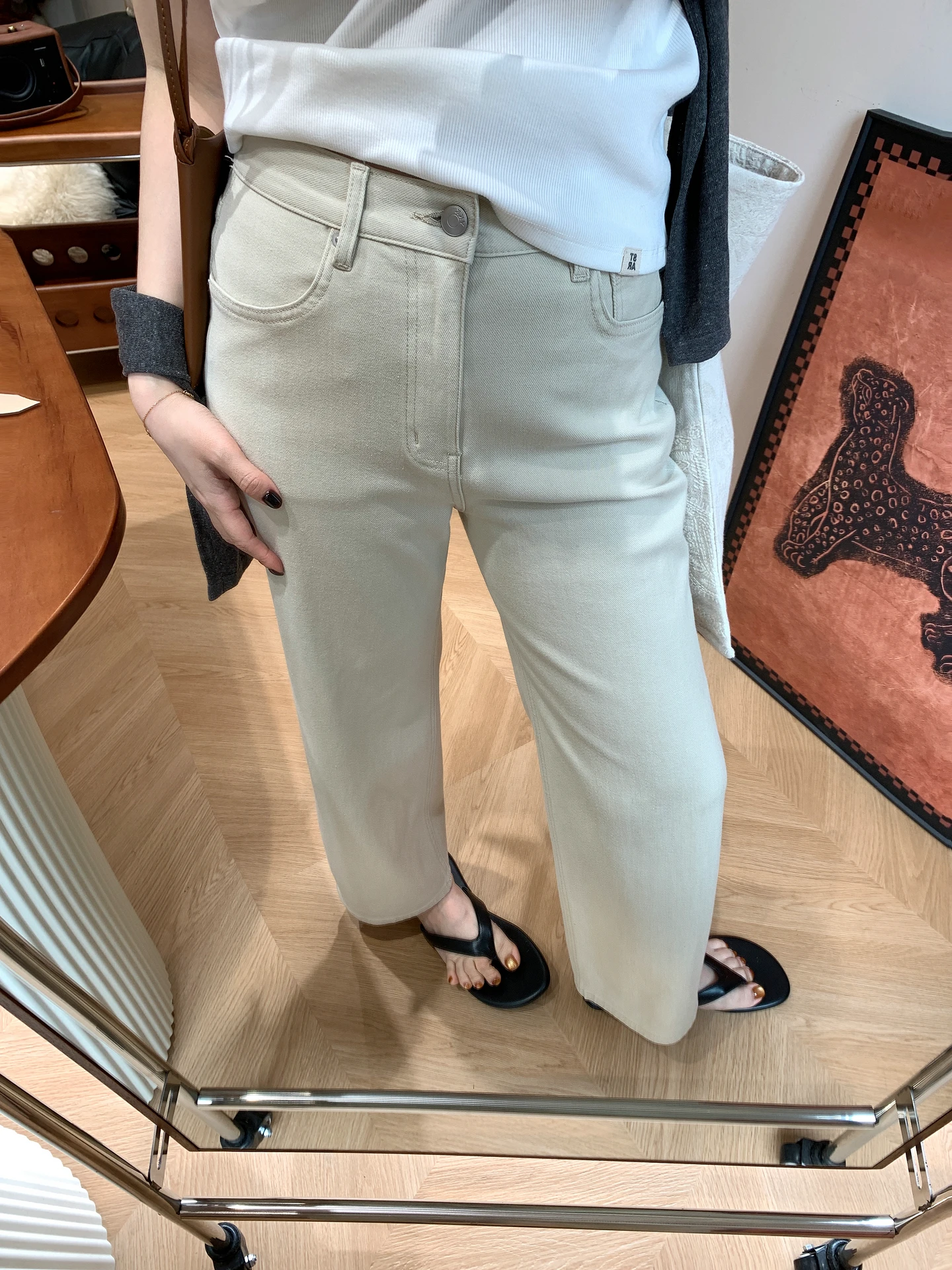 High Waist Straight Leg Nine-Tenths Jeans Women Slim Fit ing Pipe Pants Casual Pure Color Button Cotton Blend Pants
High Waist Straight Leg Nine-Tenths Jeans Women Slim Fit ing Pipe Pants Casual Pure Color Button Cotton Blend Pants