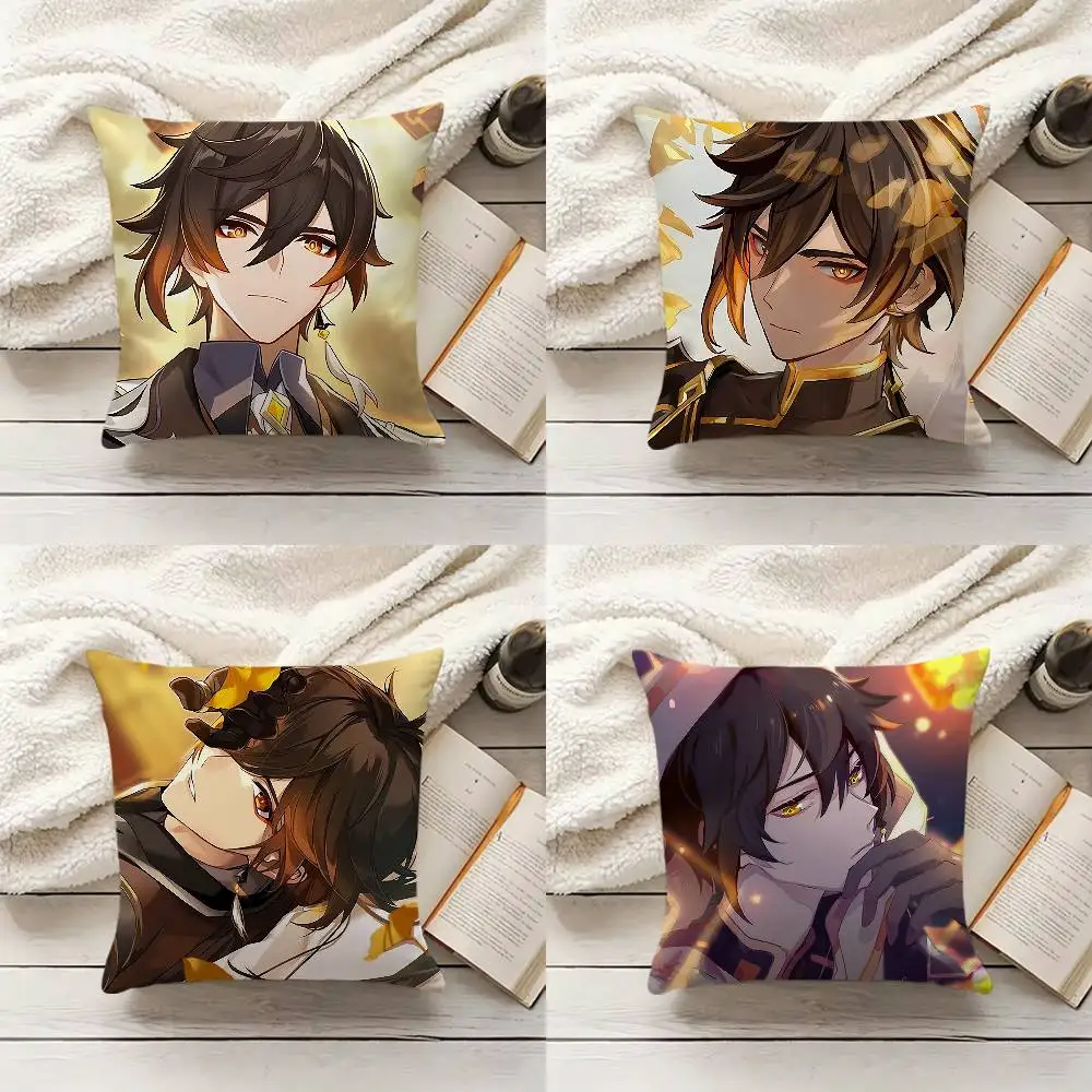 Game Genshin Impact Zhongli Pillow Cover Sofa Cushion Cover Home Room Decoration Children Gift
Game Genshin Impact Zhongli Pillow Cover Sofa Cushion Cover Home Room Decoration Children Gift