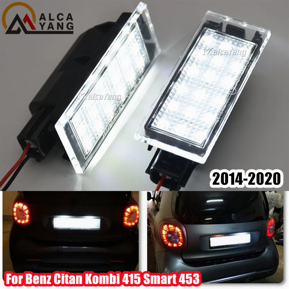 2X Super Bright LED License Plate Light Car Accessories For Mercedes Benz Smart Fortwo 453 Citan 415 No Error Number Plate Lamp
2X Super Bright LED License Plate Light Car Accessories For Mercedes Benz Smart Fortwo 453 Citan 415 No Error Number Plate Lamp