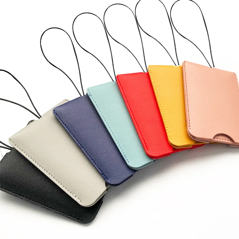 Leather Luggage Tag ID Badge Fashionable Solid Color Luggage Portable Travel Accessory
Leather Luggage Tag ID Badge Fashionable Solid Color Luggage Portable Travel Accessory