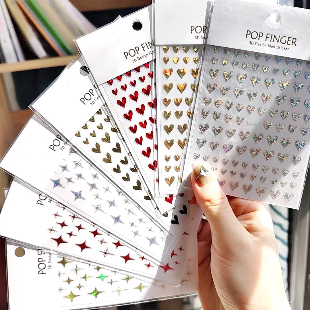 1Pc 3D Nail Sticker Black Heart Love Self-Adhesive Slider Letters Nail Art Decorations Stars Decals Manicure Accessories HL236
1Pc 3D Nail Sticker Black Heart Love Self-Adhesive Slider Letters Nail Art Decorations Stars Decals Manicure Accessories HL236