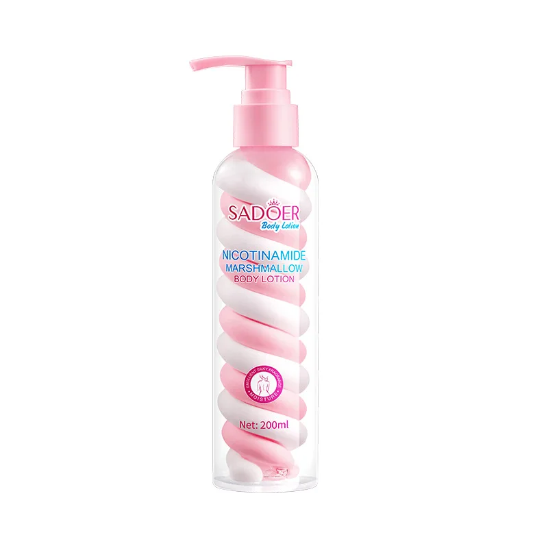 200ml Marshmallow Body Lotion Niacinamide Whitening Long Lasting Moisturizing Hydrating Non-sticky Firming Brightening Skin Care
200ml Marshmallow Body Lotion Niacinamide Whitening Long Lasting Moisturizing Hydrating Non-sticky Firming Brightening Skin Care