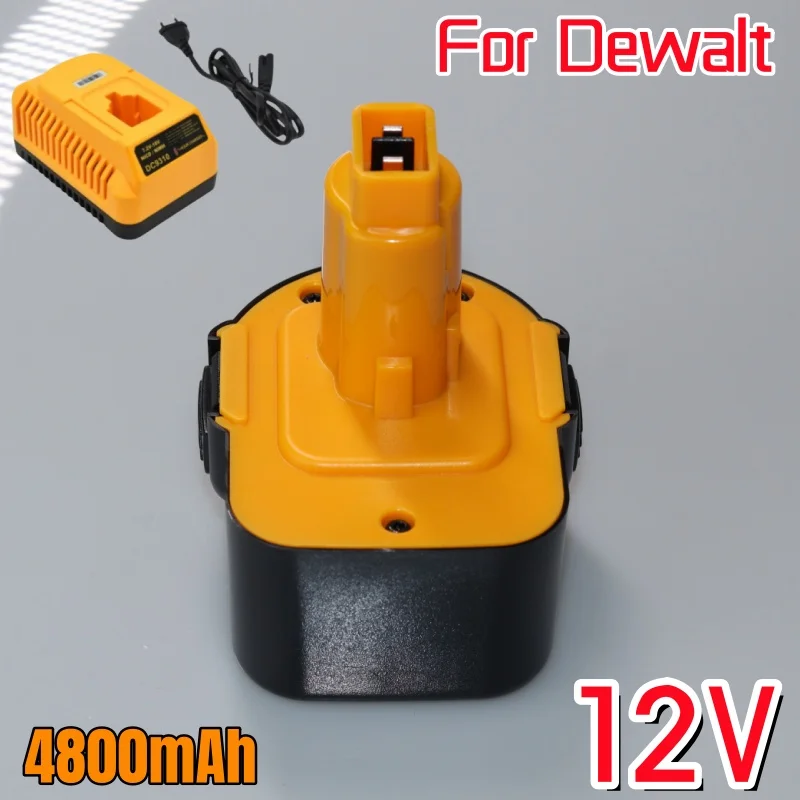 Никель-металлогидридный аккумулятор 12 В, 4,8 Ач, подходит для DeWalt DW9071, DW9072, DC9071, DE9072, DE9074, DE9075
Никель-металлогидридный аккумулятор 12 В, 4,8 Ач, подходит для DeWalt DW9071, DW9072, DC9071, DE9072, DE9074, DE9075