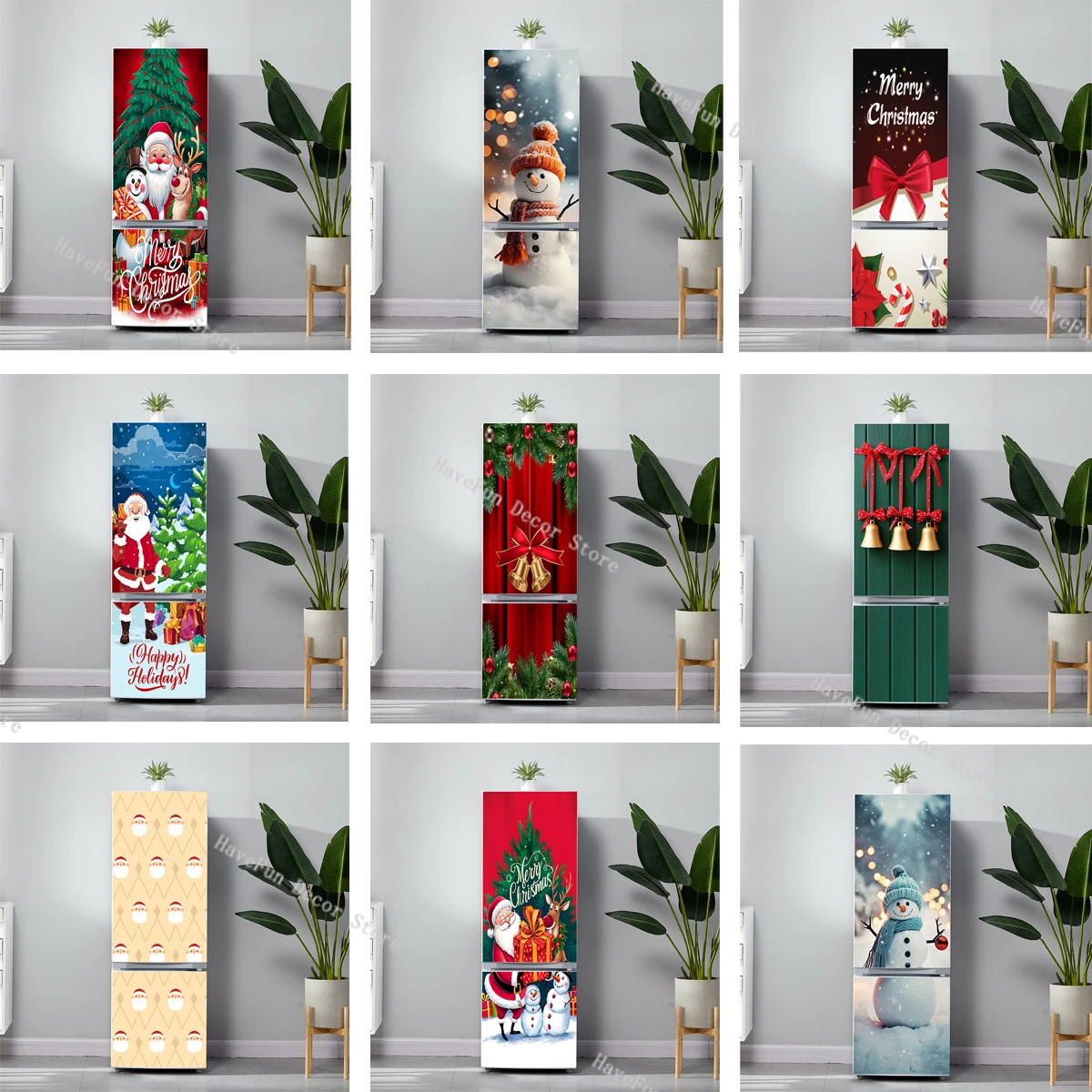 Green Christmas Decoration Refrigerator Stickers Living Room Bedroom Wall Decoration Mural Posters PVC Waterproof Self-adhesive
Green Christmas Decoration Refrigerator Stickers Living Room Bedroom Wall Decoration Mural Posters PVC Waterproof Self-adhesive