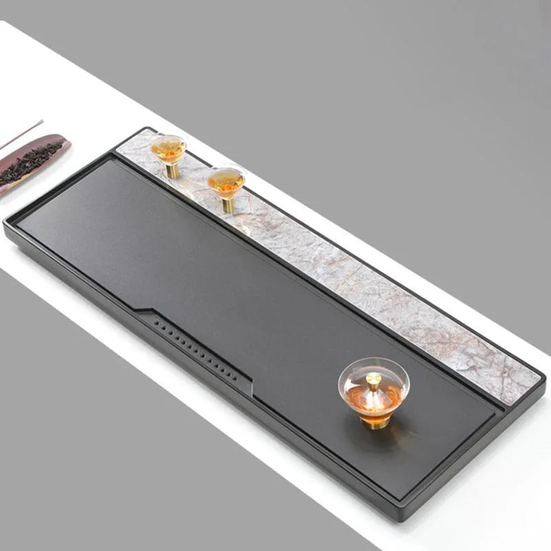 Hospitality Dining Tea Tray Living Room Long Tableware Luxury Stone Office Chinese Tea Tray Kitchen Bandejas Home Decorationgs
Hospitality Dining Tea Tray Living Room Long Tableware Luxury Stone Office Chinese Tea Tray Kitchen Bandejas Home Decorationgs
