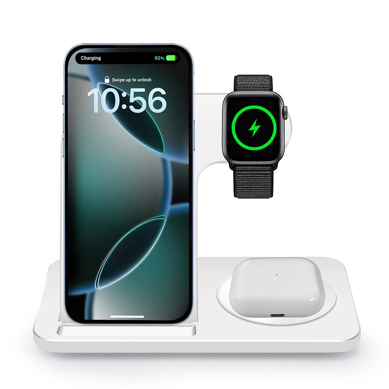 Подставка для беспроводного зарядного устройства 3 в 1 для iPhone 12 13 14 15 16 XR X 8 Станция быстрой зарядки для Apple Watch 10 9 8 7 6 5 Airpods 2 3 Pro
Подставка для беспроводного зарядного устройства 3 в 1 для iPhone 12 13 14 15 16 XR X 8 Станция быстрой зарядки для Apple Watch 10 9 8 7 6 5 Airpods 2 3 Pro