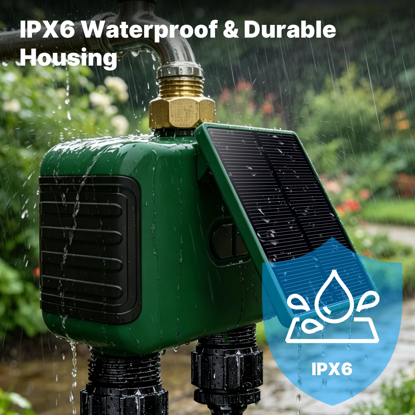 NEW MOES Tuya WiFi Smart Solar Water Timer 2-Outlet Dual Zone Garden Sprinkler Controller Remote Voice via Alexa Google Home
NEW MOES Tuya WiFi Smart Solar Water Timer 2-Outlet Dual Zone Garden Sprinkler Controller Remote Voice via Alexa Google Home