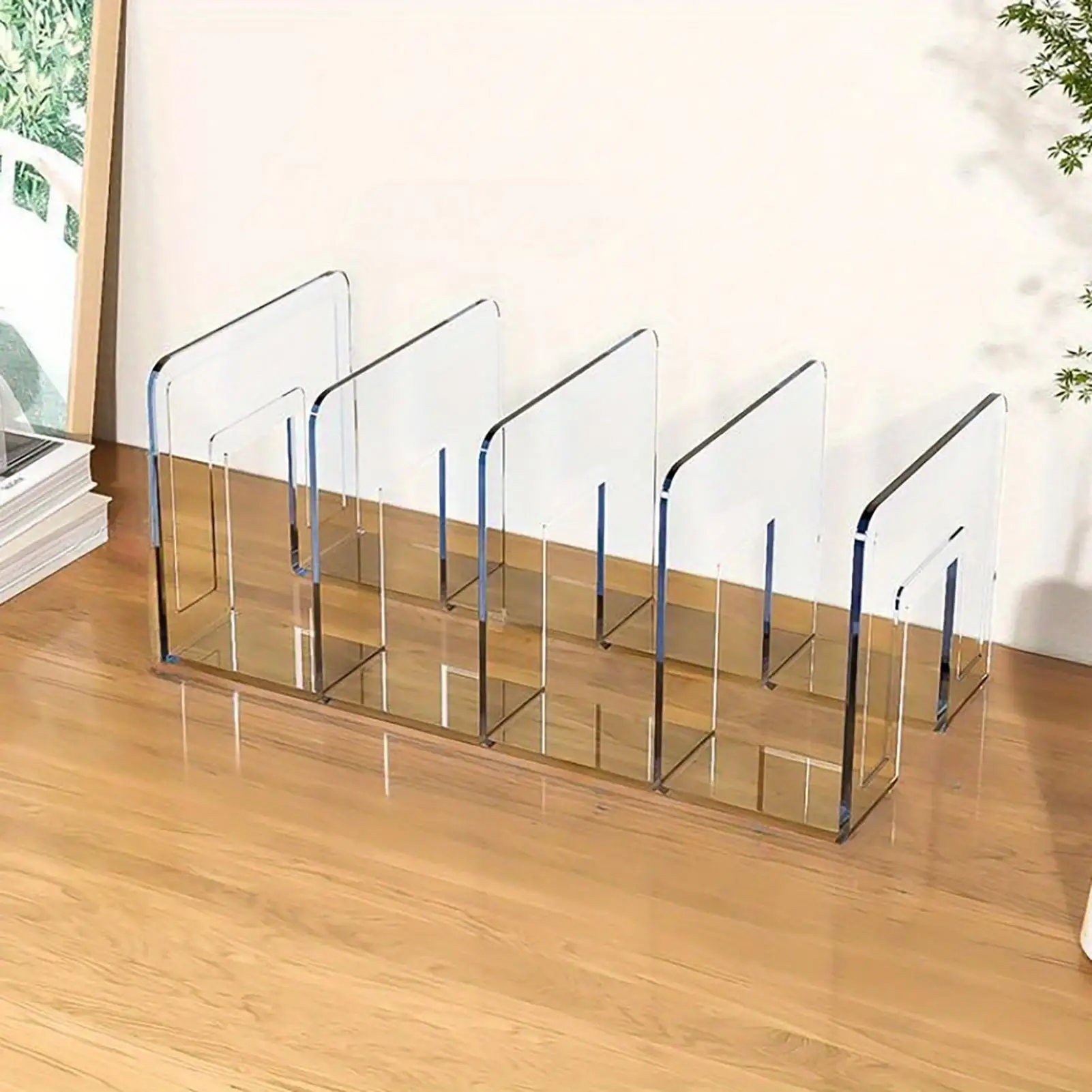 Clear Purse Handbag Organizer Acrylic Handbag Storage Rack 4 Sections Bag Closet Shelf Divider Transparent Display Stand
Clear Purse Handbag Organizer Acrylic Handbag Storage Rack 4 Sections Bag Closet Shelf Divider Transparent Display Stand