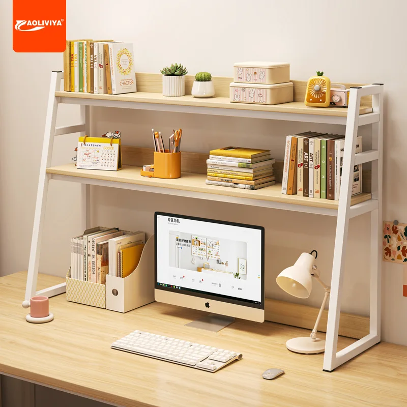 Aoliviya Desk Storage Rack Desktop Bookshelf Table Trapezoidal Shelf Computer Desk Student Display Stand on the Table
Aoliviya Desk Storage Rack Desktop Bookshelf Table Trapezoidal Shelf Computer Desk Student Display Stand on the Table