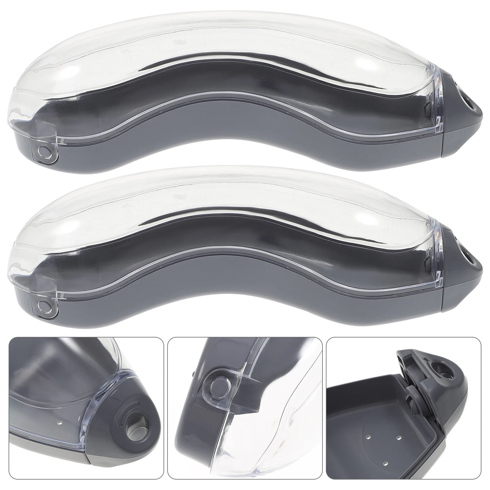 3pcs Swim Goggle Storage Box Durable Lightweight Plastic Case for Swimming Goggles Portable Goggle Box Travel Sport Gift
3pcs Swim Goggle Storage Box Durable Lightweight Plastic Case for Swimming Goggles Portable Goggle Box Travel Sport Gift