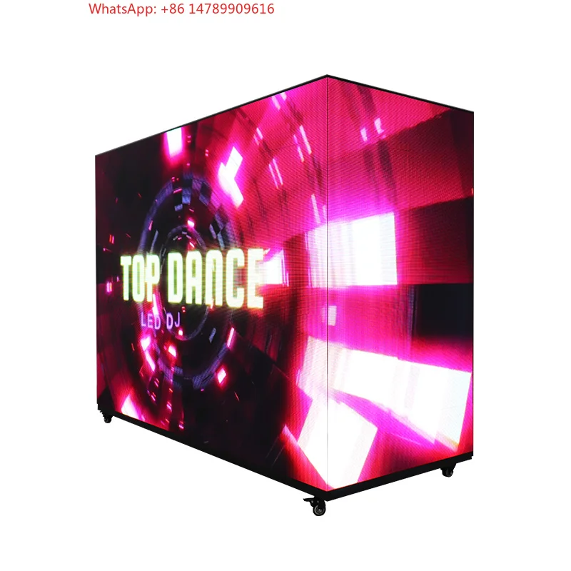Frameless Seamless Visual Dj Desk Stand Facade Booth Podium Table Portable Led Video Display Screen 1.8 Dj Booth
Frameless Seamless Visual Dj Desk Stand Facade Booth Podium Table Portable Led Video Display Screen 1.8 Dj Booth