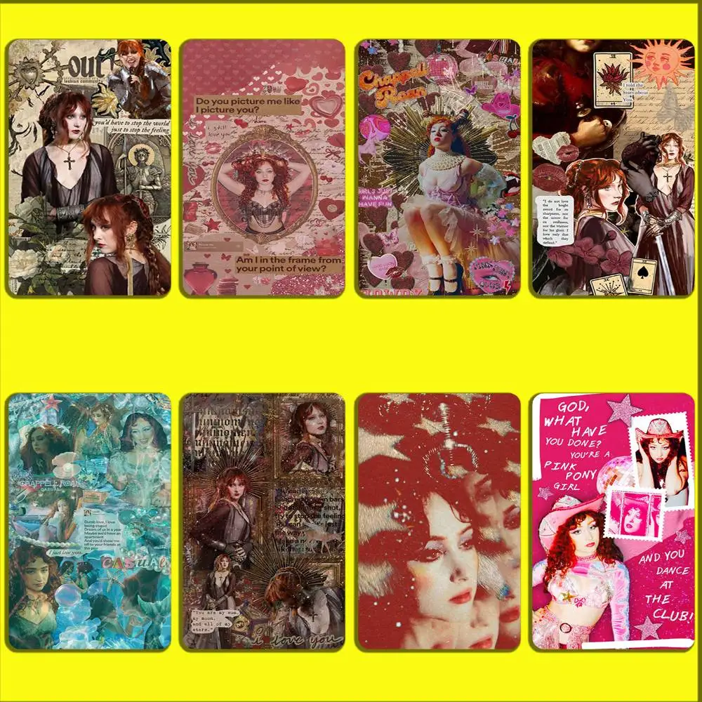 Singer C-Chappell R-Roan Card Stickers For Debit Bank Credit Cards Metro Bus Pass Sticker Decoration Cover Skin
Singer C-Chappell R-Roan Card Stickers For Debit Bank Credit Cards Metro Bus Pass Sticker Decoration Cover Skin