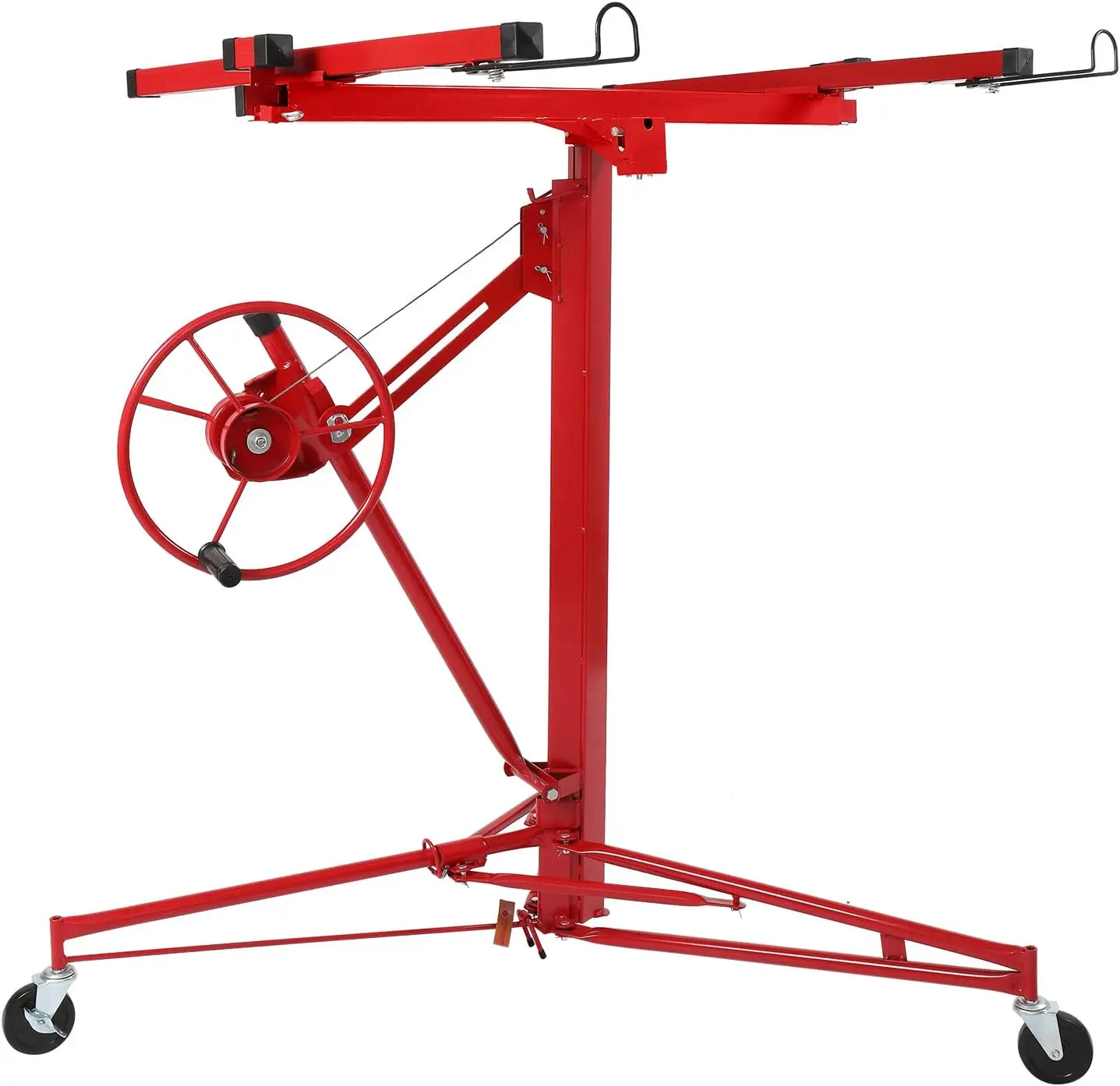 Hoist Jack Lifter Sheetrock, Drywall Lifting Construction Tools Caster Wheel with Adjustable Telescopic Arm, Red
Hoist Jack Lifter Sheetrock, Drywall Lifting Construction Tools Caster Wheel with Adjustable Telescopic Arm, Red