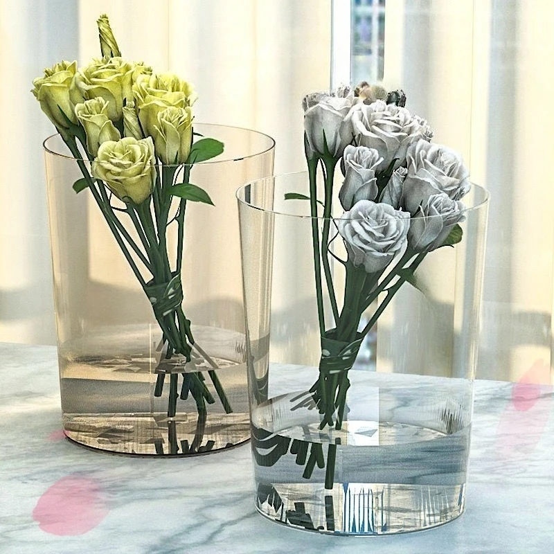 Wake Up Flower Bucket Household Acrylic Transparent Container Store Specific Deep Water Transparent Tube for Flower Cultivation
Wake Up Flower Bucket Household Acrylic Transparent Container Store Specific Deep Water Transparent Tube for Flower Cultivation