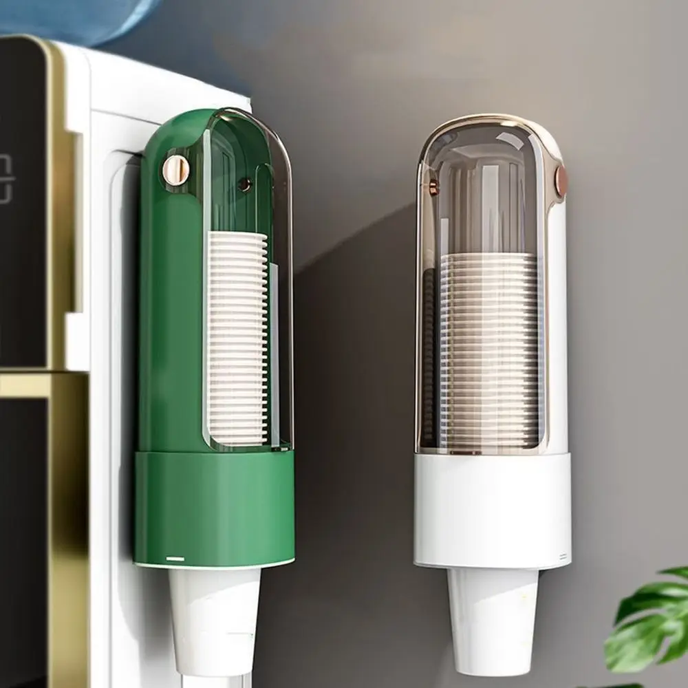 Plastic Disposable Paper Cup Holder Wall Mounted Dustproof Visible Cup Extractor Non Perforated Large Capacity Water Dispenser
Plastic Disposable Paper Cup Holder Wall Mounted Dustproof Visible Cup Extractor Non Perforated Large Capacity Water Dispenser
