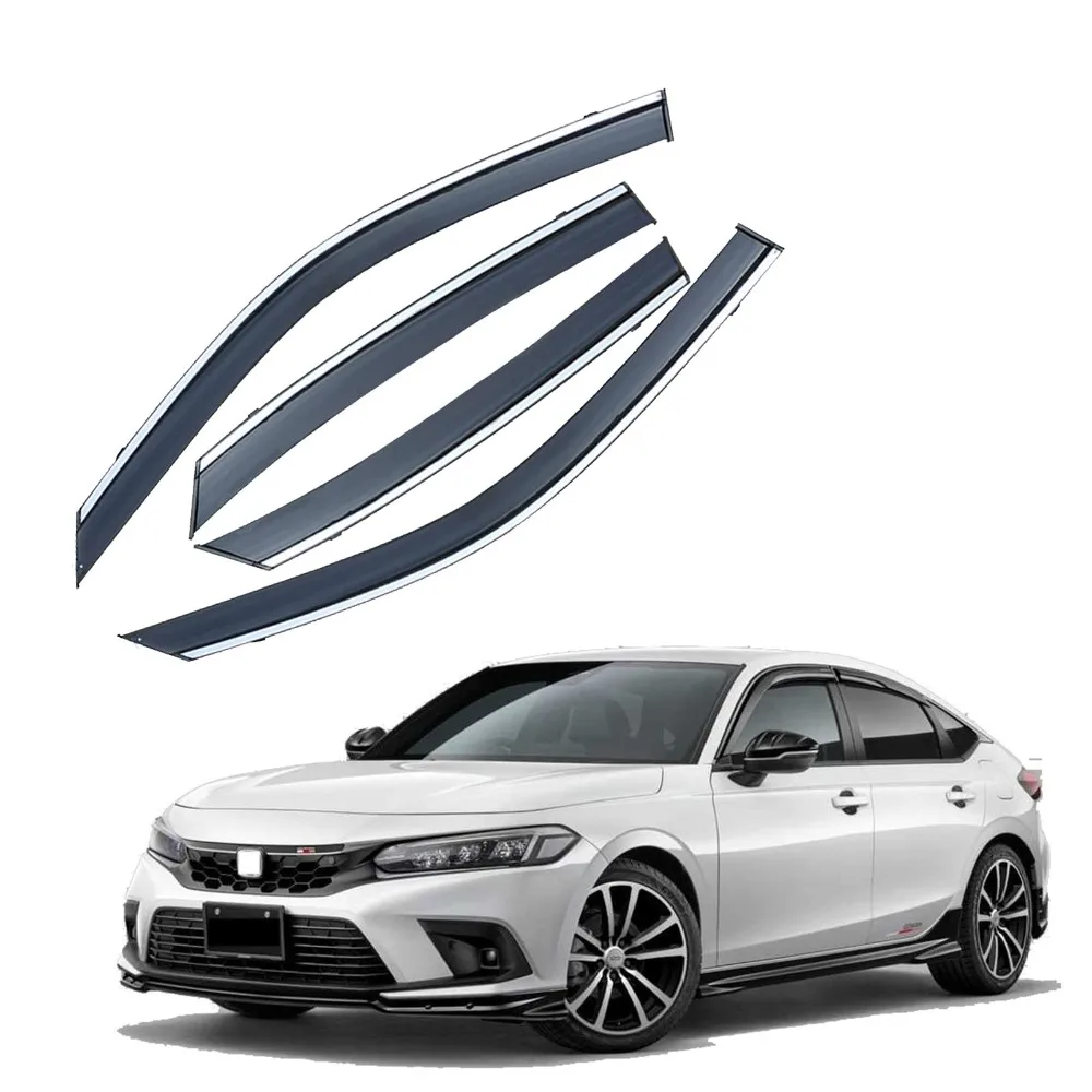 4PCS Side Window Vent Visor Set Window Deflectors for Honda Civic 4Door Sedan 2022 Not Fit 2-Doors and Hatchback Car Accessories
4PCS Side Window Vent Visor Set Window Deflectors for Honda Civic 4Door Sedan 2022 Not Fit 2-Doors and Hatchback Car Accessories