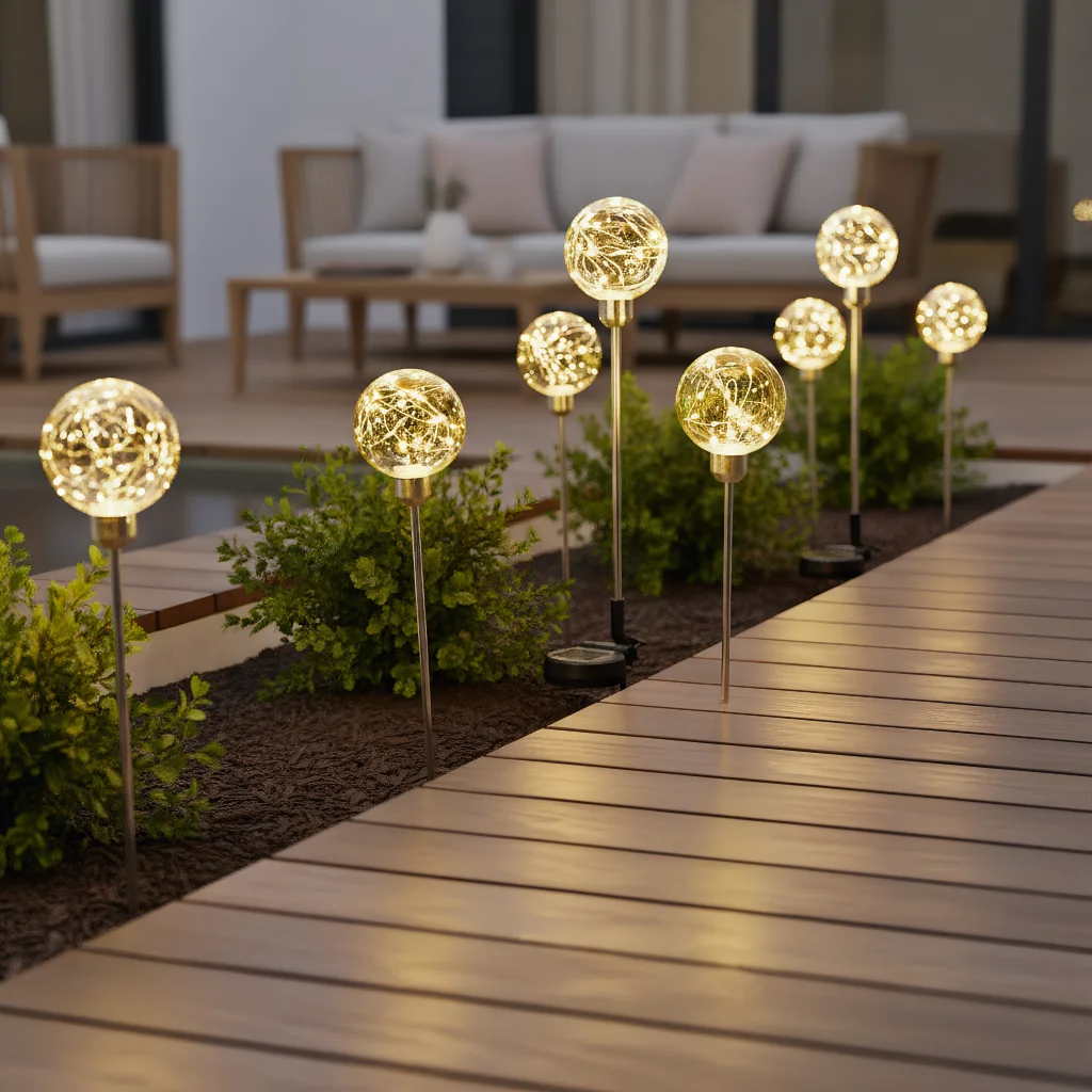 Уличные солнечные садовые фонари - тростниковые цветы одуванчика IP65 водонепроницаемые для газона и свадьбы
Уличные солнечные садовые фонари - тростниковые цветы одуванчика IP65 водонепроницаемые для газона и свадьбы