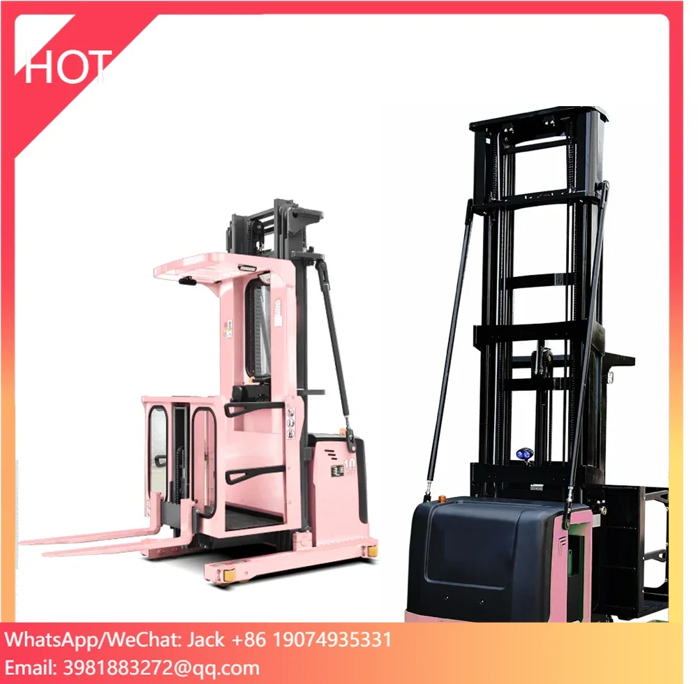 CE ISO Electric Order Picker 1Ton 1.5Ton 9M 12 M High Level Order Picker Battery-Powered Forklift Stacker For Sale
CE ISO Electric Order Picker 1Ton 1.5Ton 9M 12 M High Level Order Picker Battery-Powered Forklift Stacker For Sale