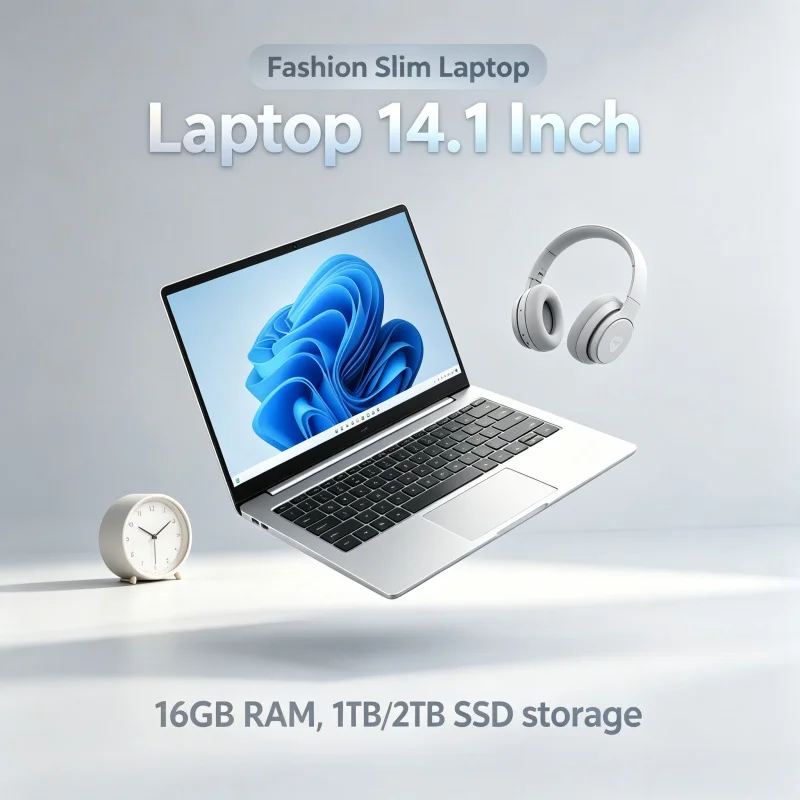 Travel Friendly 14.1 Inch Slim Notebook High Performance Laptop Computer For Office Staff Family Use And School Students
Travel Friendly 14.1 Inch Slim Notebook High Performance Laptop Computer For Office Staff Family Use And School Students