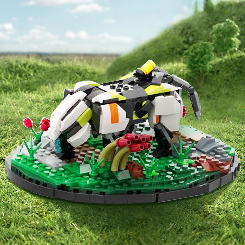 New Hot MOC Horizoned Robot Zeroes Dawned Sentryed Scroungers Game Action Figures Building Blocks Toys for Kids Gifts
New Hot MOC Horizoned Robot Zeroes Dawned Sentryed Scroungers Game Action Figures Building Blocks Toys for Kids Gifts
