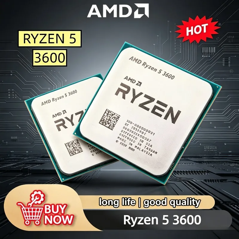 100% Brand New Original AMD Ryzen 5 R5 3600 3.6GHz 6-Core 12-Thread CPU Processor LGA AM4 Hot Sale
100% Brand New Original AMD Ryzen 5 R5 3600 3.6GHz 6-Core 12-Thread CPU Processor LGA AM4 Hot Sale