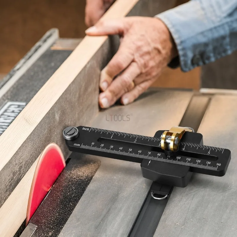 Woodworking Table Saw Thin Rip Guide 1.6-6.2 Inch Cutting Machine Positioner Workbench Guide Fence for Wood Cutting Positioning
Woodworking Table Saw Thin Rip Guide 1.6-6.2 Inch Cutting Machine Positioner Workbench Guide Fence for Wood Cutting Positioning