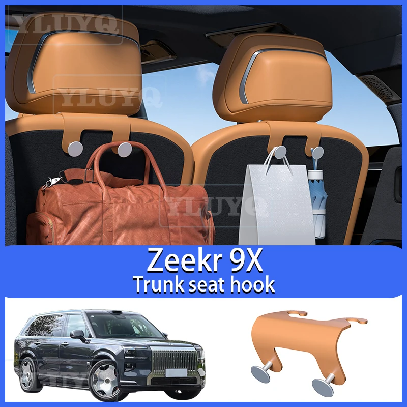 ZEEKR 9X Car Hook for Trunk, Third-Row Seat Back, In-Car Storage Hook, Interior Accessories, Auto Parts
ZEEKR 9X Car Hook for Trunk, Third-Row Seat Back, In-Car Storage Hook, Interior Accessories, Auto Parts