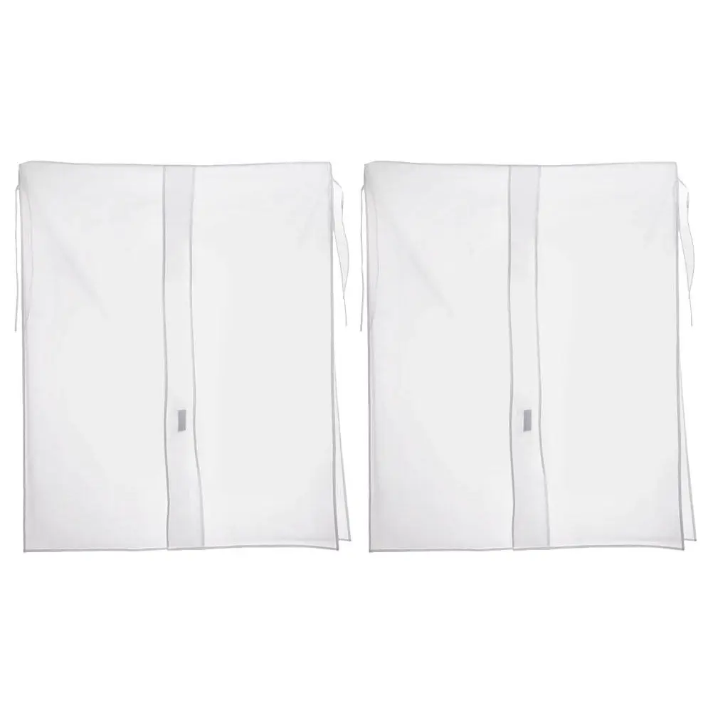 2Pcs Reusable Peva Clothing Rack Cover Garment Protector Dustproof Waterproof for Floor Standing Clothes Hanger Clear
2Pcs Reusable Peva Clothing Rack Cover Garment Protector Dustproof Waterproof for Floor Standing Clothes Hanger Clear