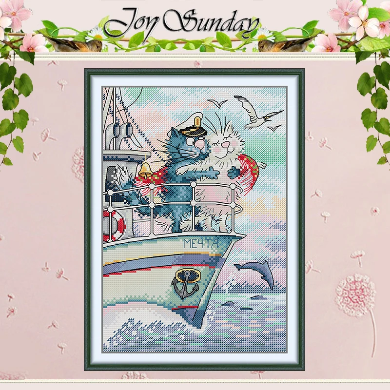 Ocean of Love Cartoon Patterns Counted Cross Stitch Set DIY 11CT 14CT 16CT Stamped DMC Cross-stitch Kit Embroidery Needlework
Ocean of Love Cartoon Patterns Counted Cross Stitch Set DIY 11CT 14CT 16CT Stamped DMC Cross-stitch Kit Embroidery Needlework